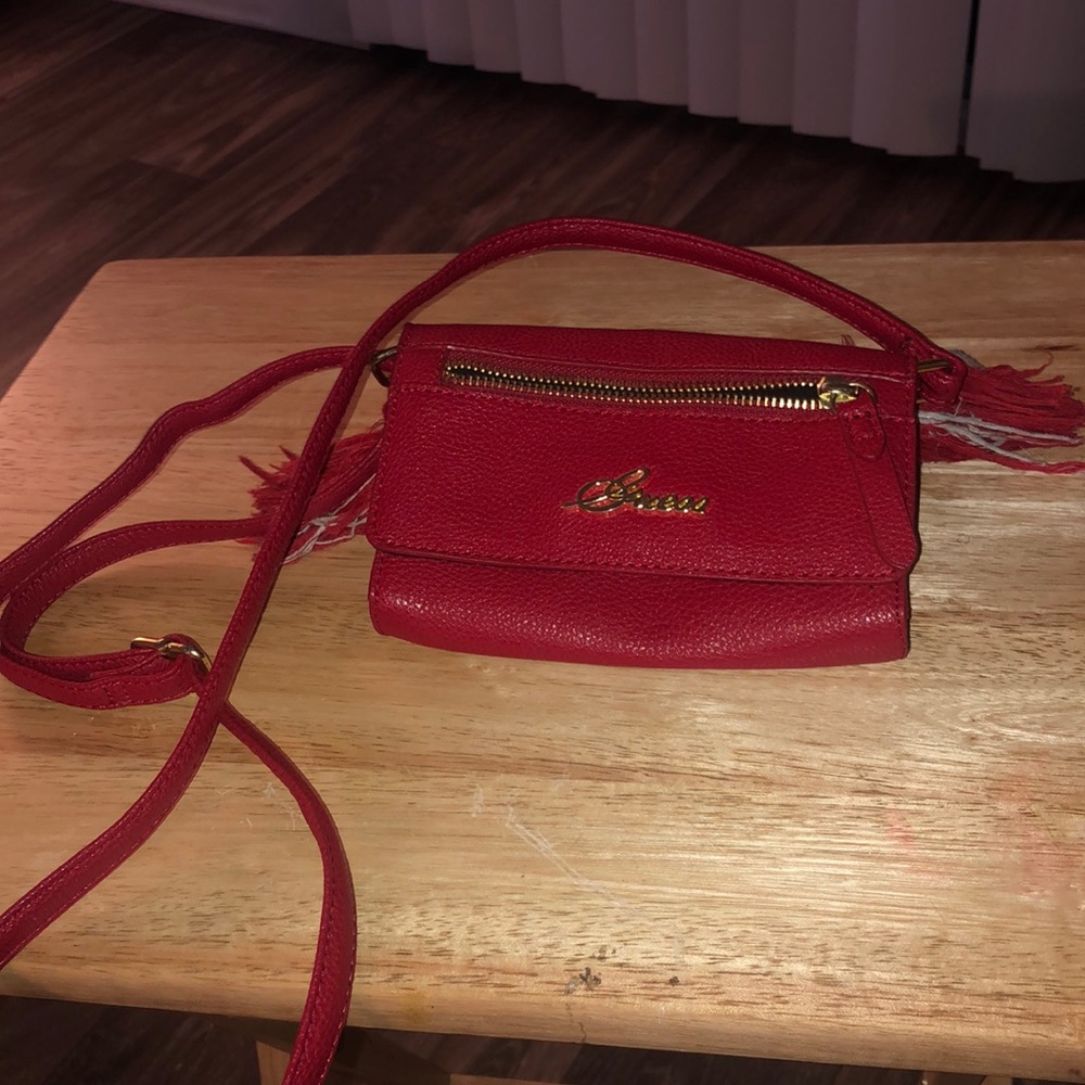 Small red purse